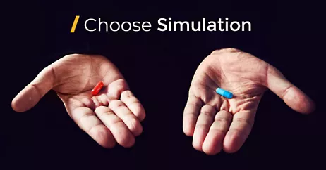 Open Your Mind with Simulation